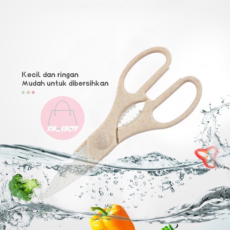 PISAU SET 6in1 KNIFE SET KITCHEN SET WARNA PASTEL