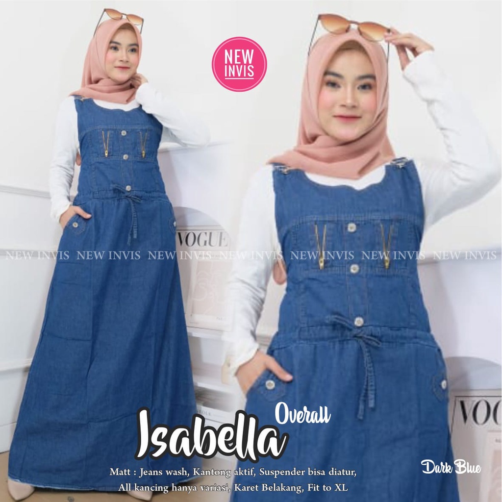 OVERALL ISABELLA BY NEW INVIS-OVERALL-OVERALL JEANS