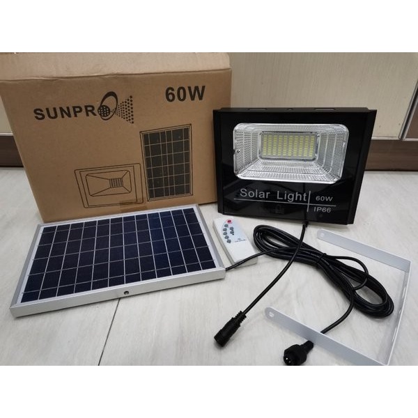 Lampu Solar/Tenaga Surya SUNPRO 60 Watt IP66