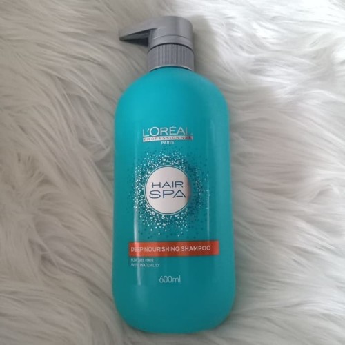 LOREAL Hair Spa Deep Nourishing Shampoo - Shampo Perawatan Rambut Kering Rusak Rontok 600 ml
