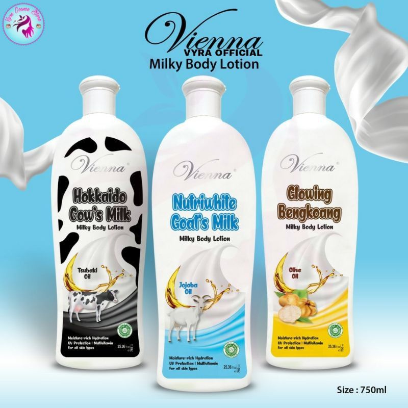 VIENNA LOTION WHITENING NEWPACK 750ml