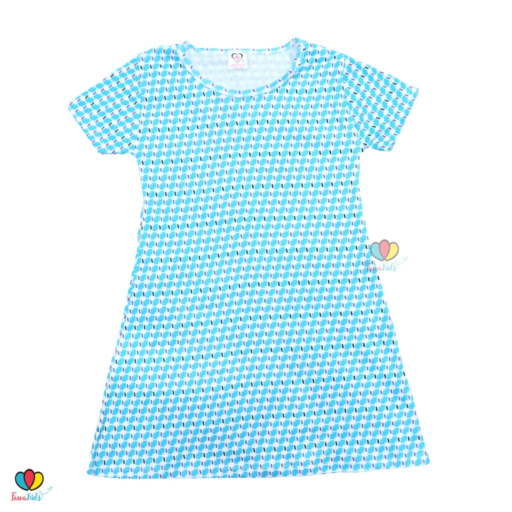 Dress Amirah uk 3-5 Tahun / Lengan Baju Tidur Balita Anak