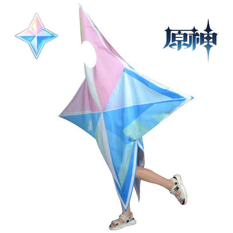 【Wetrose】Genshin Impact Primogem Primordial Stone Cosplay Costume Halloween