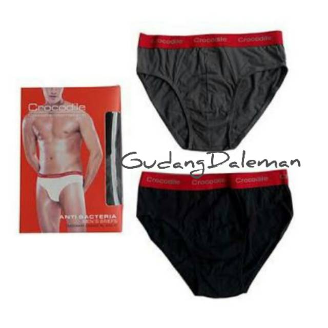 (2pcs)CD CROCODILE MERAH / CROCODILE / CELANA COWOK