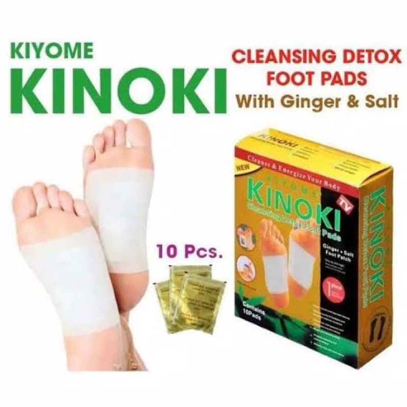 Koyo kaki Kinoki GOLD Koyo Kesehatan Detox Toksin Ampuh Buang Racun  ( 1 Box Isi 10 PCS )