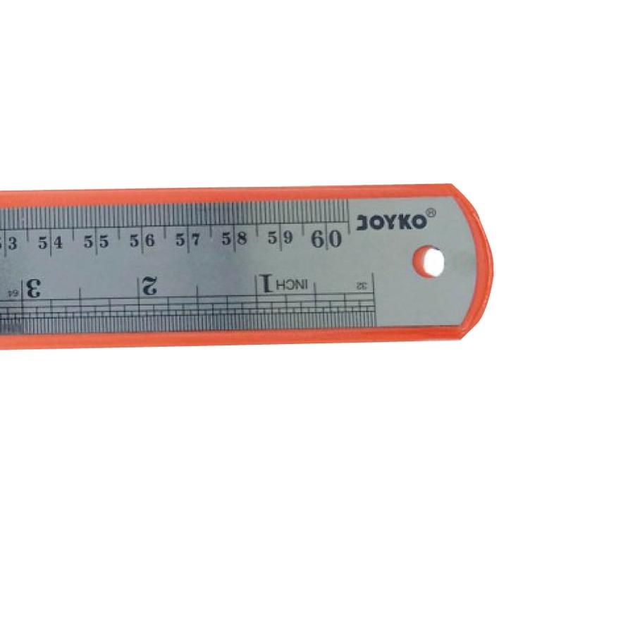

Terlaris Stainless Steel Ruler / Penggaris Besi Joyko RL-ST100 100 cm 100cm