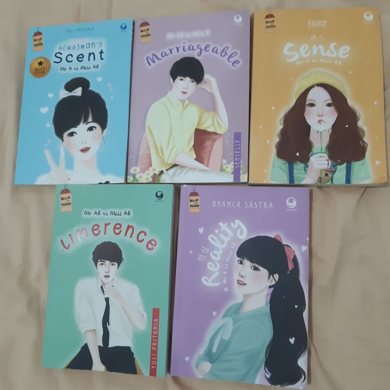 PRELOVED Buku Novel Blood Type Series