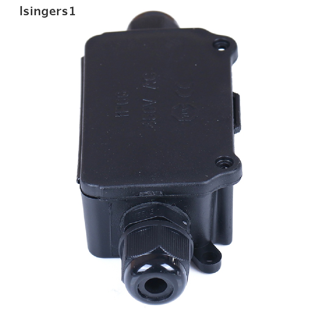 (lsingers1) Junction box Konektor Kabel 2 / 3 Arah 450v ip66 Anti Air Dengan terminal Untuk outdoor