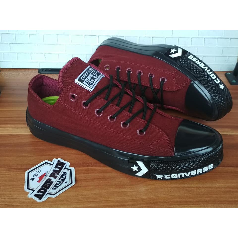 SEPATU AL STAR CONVERS MARON BLACK PREMIUM