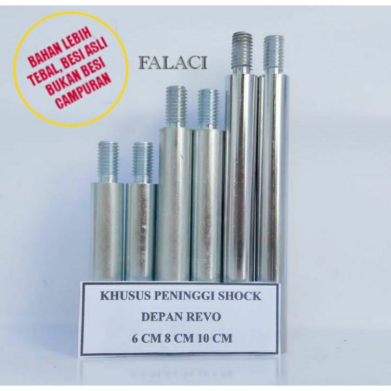 Peninggi Shock Depan Revo Pangkon Tambahan Sambungan Suling Sok Shok Skok Motor Honda Revo C
