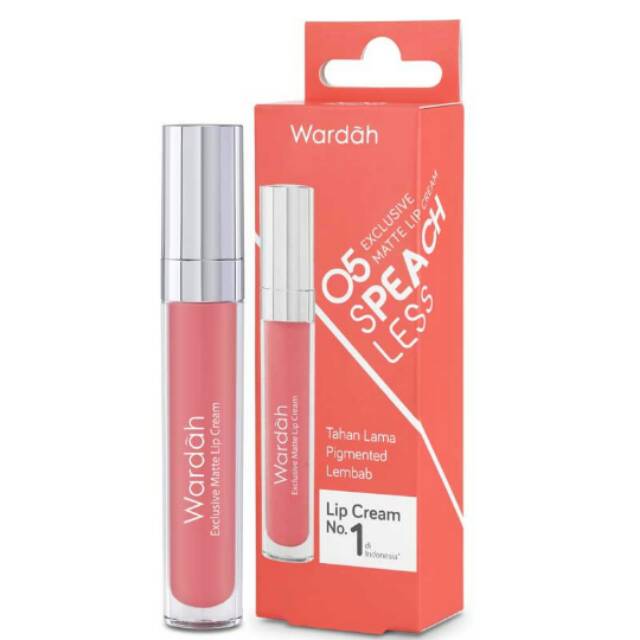 Wardah Exclusive matte lip cream speachless 05