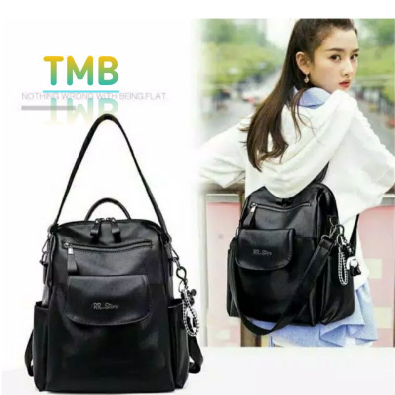 NEW TAS  MULTIFUNGSI CEWEK COWOK  BOXO PRIMEIRO HITAM KULIAH  