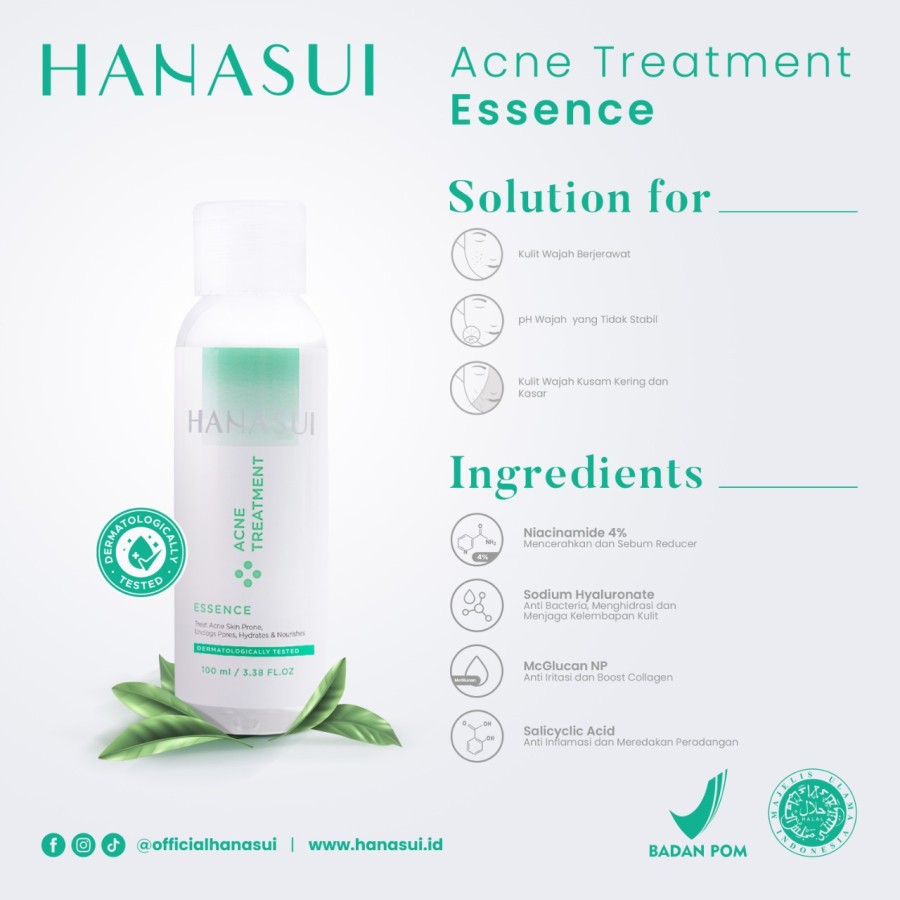 HANASUI ACNE TREATMENT SERIES