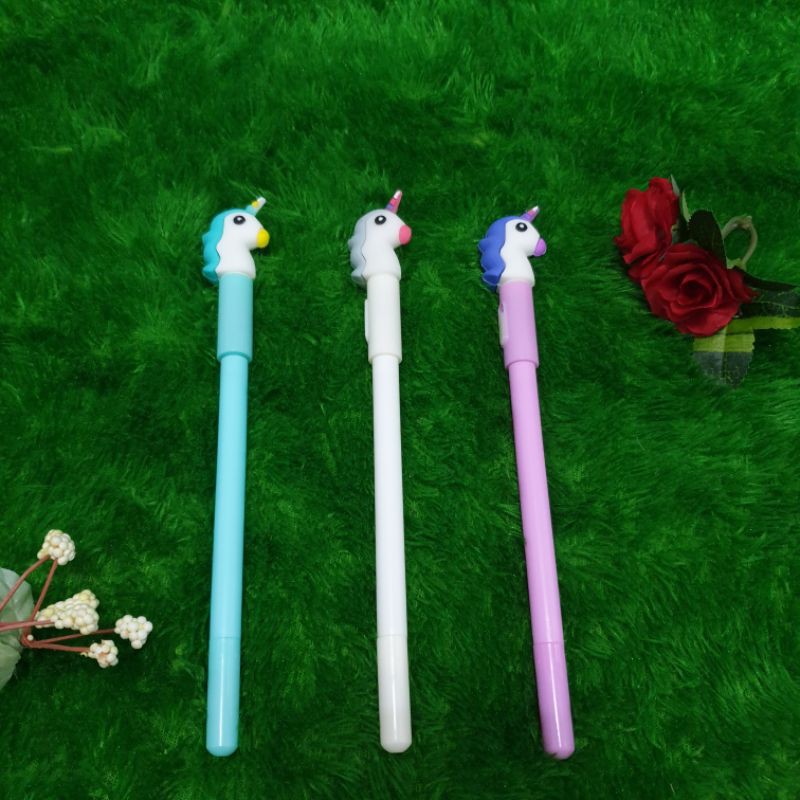 

Pulpen Unicorn Lucu Tinta Hitam