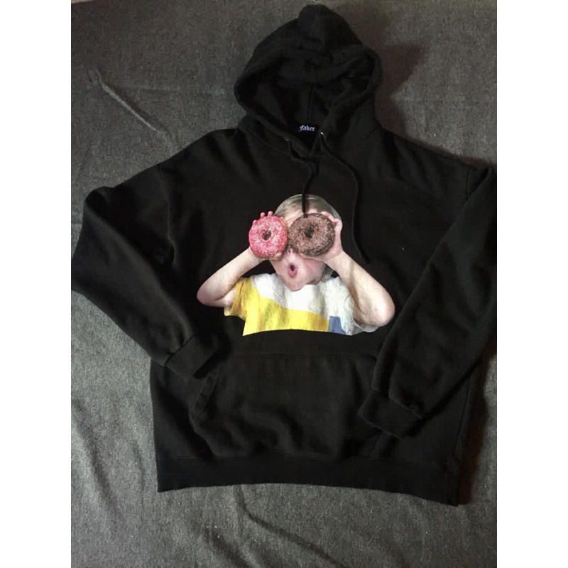 Faker Baby Face Donut Hoodie -second bekas preloved