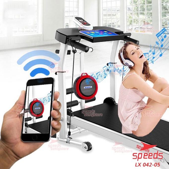 Treadmill Manual Elektrik Multifungsi Treadmill Elektrik Speeds 042-5 Welandkuy
