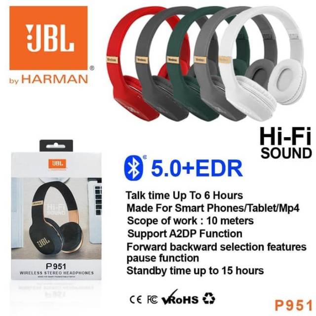 Headphone DJ JBL P951