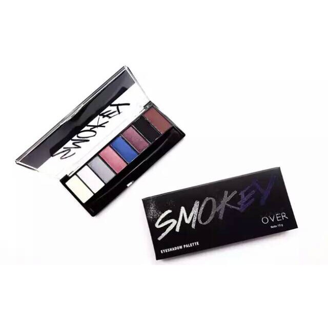 make over eye shadow palette   smokey