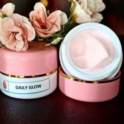 cream daily glow pink kiloan 500gr