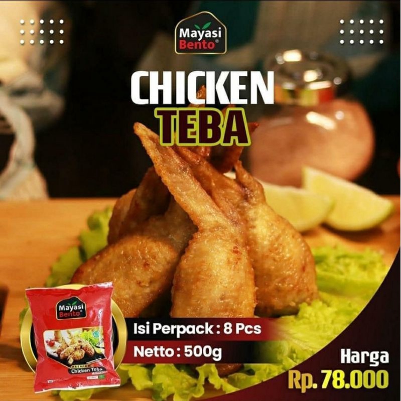 

CHICKEN TEBA /MAYASI BENTO