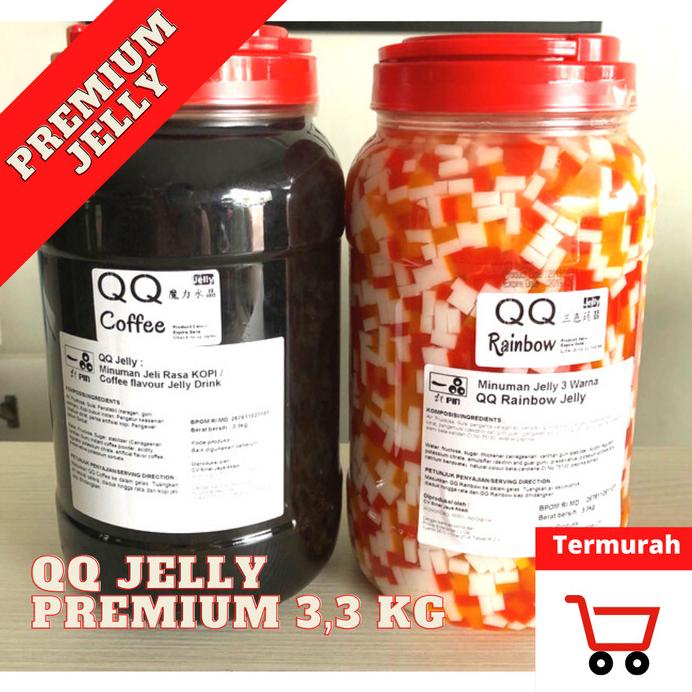 

ITPIN QQ JELLY Rainbow/Coffee Premium 100% Ori |3,3 kg