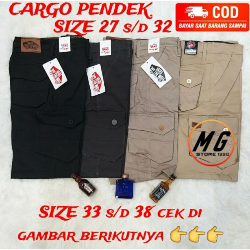 CELANA CARGO PENDEK PRIA LAKI LAKI FASHION PREMIUM