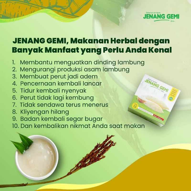 Obat Herbal Asam Lambung - JENANG GEMI - Solusi Atasi Sakit Maag GERD