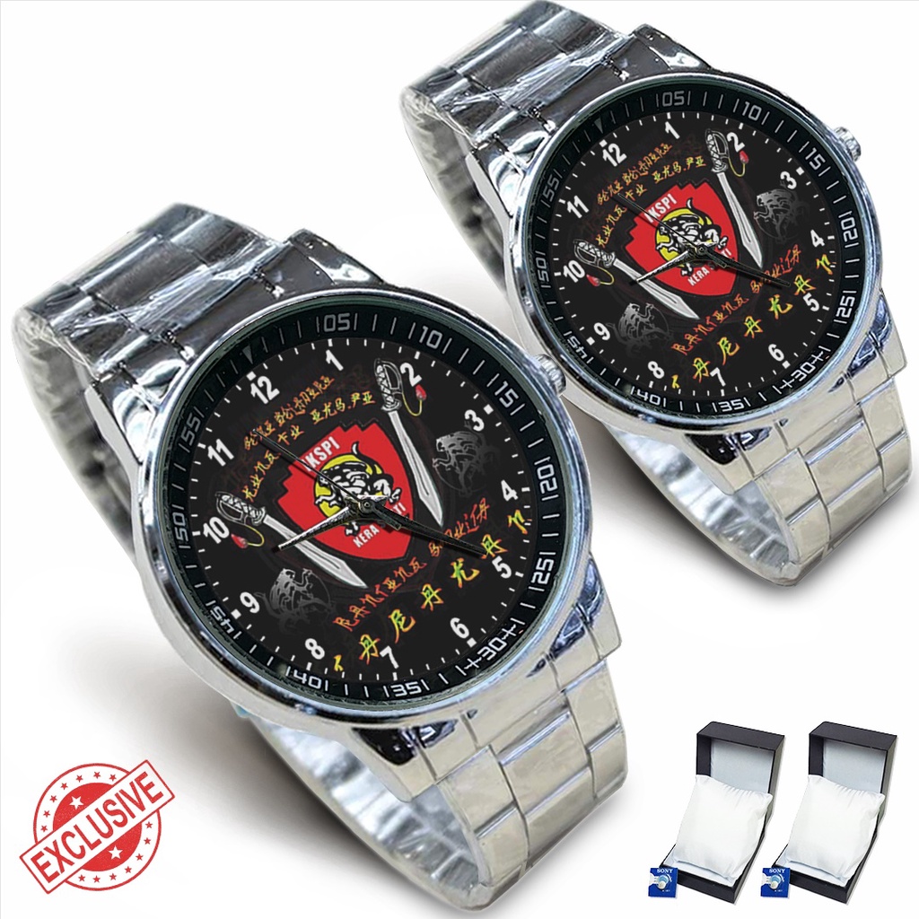 Jam Tangan Rantai Couple KERA SAKTI MOTIF 2 (Awesome)