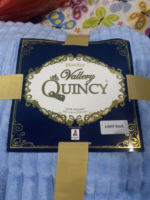 Nn Selimut Vallery Quincy Embossed Size 160 X 200