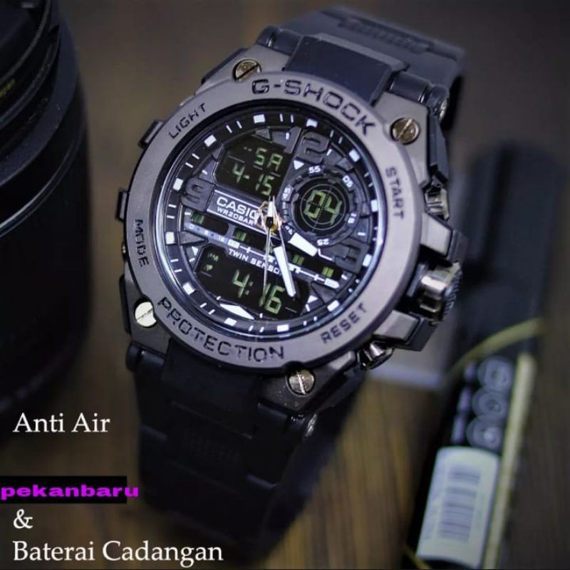 Jam G Shock Pria G_808 Water Resistant Free Batrai Cadangan