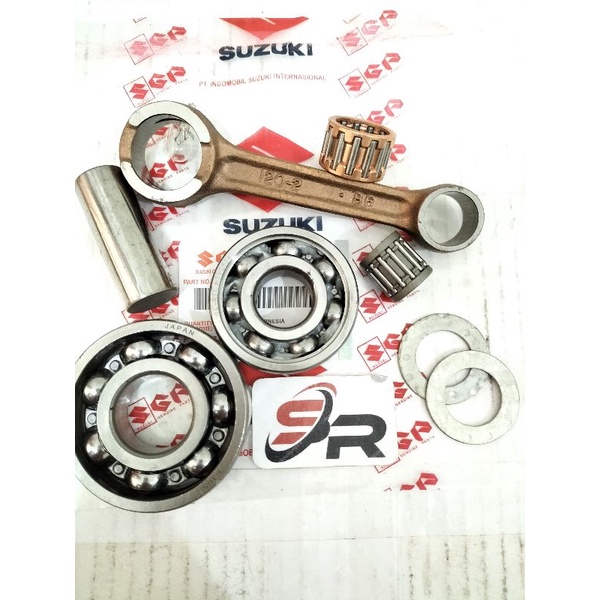 SETANG SEHER PLES BERING  SUZUKI (A_100) TRS 125 2T ORIGINAL A 100 RST GP 100 SEPASANG KANAN KIRI 6305_6304