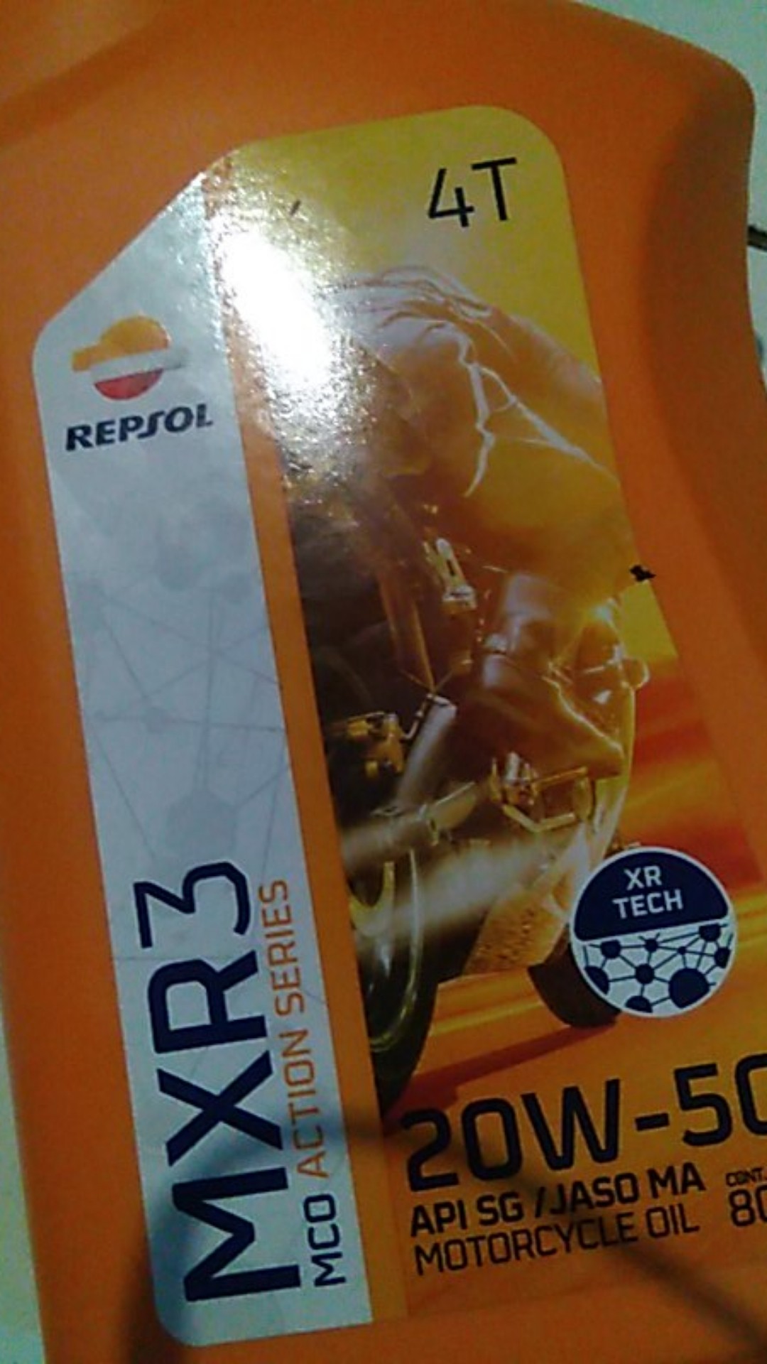 Repsol Mxr3 Sae 20w-50 4t 800 Ml