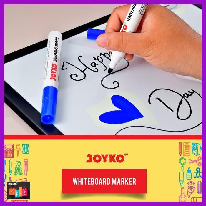 

Silutala- Whiteboard Marker / Spidol Papan Putih Joyko Wm-29 -Ori.