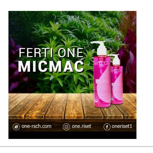 Ferti One Mic Mac MicMac Pupuk Cair Aquascape 250ml