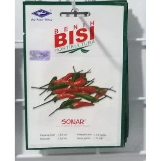 Kemasan Pabrik Benih Bibit Cabe Rawit Hijau SONAR SP