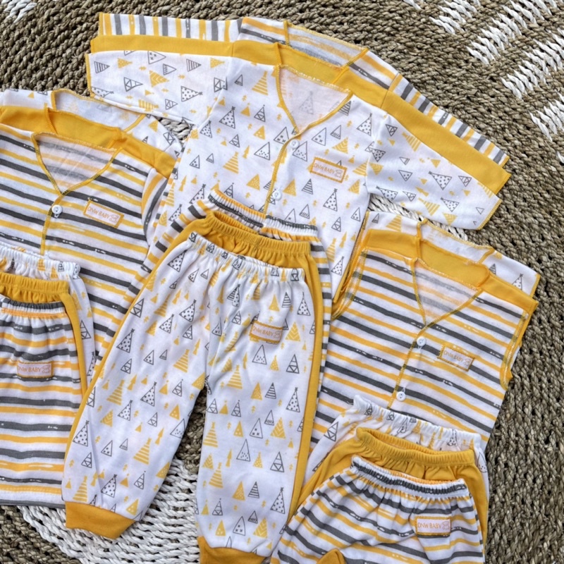 PROMO 7.7 18 Pcs Baju Bayi Celana Bayi Setelan Bayi Baju Bayi Newborn Baju Bayi Baru Lahir Atasan Bayi Baju Bayi Murah Baju Bayi Lucu Baju Bayi Seri Salem DNW BABY