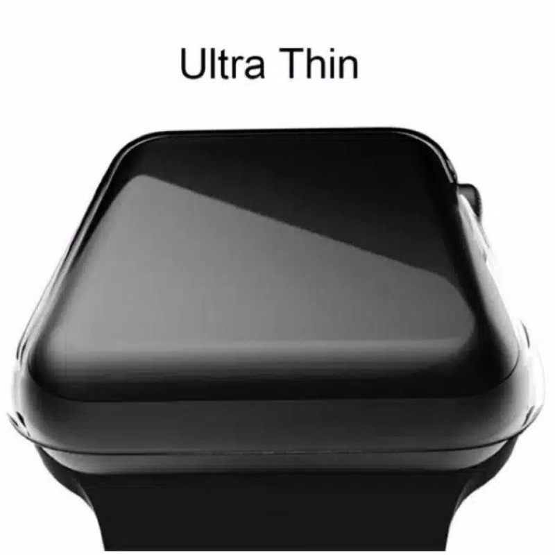 Bumper Hard case/Soft Case untuk apple watch watch bening protector 38 42 40 44mm Series 2 3 4 5 6