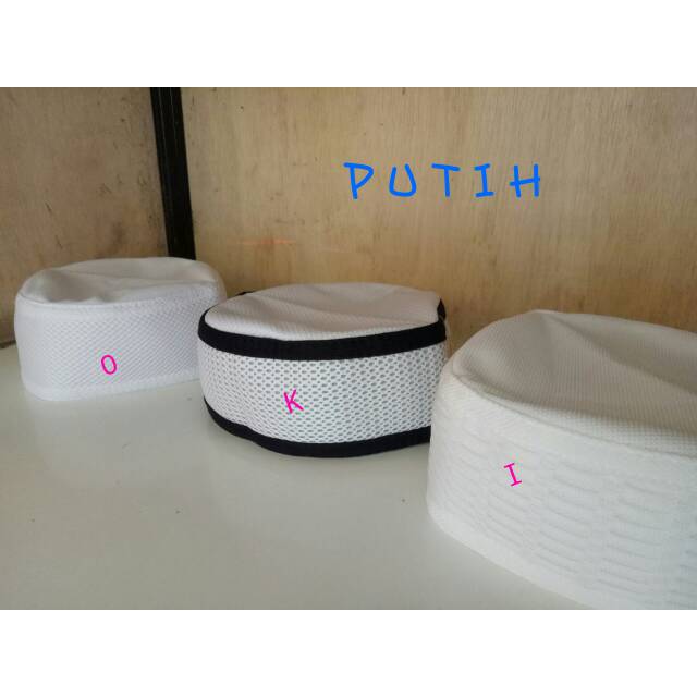 Peci putih taliban stok terbatas