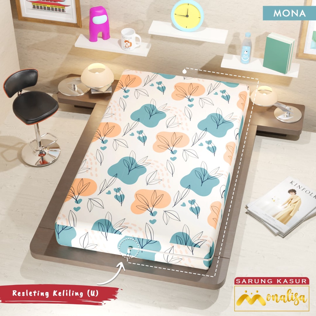 Monalisa Premium Sarung kasur Uk 90/100/120 T 15/20 - Mona