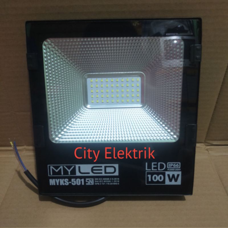 Lampu Sorot / Lampu Tembak 100 Watt MY LED ( Putih )