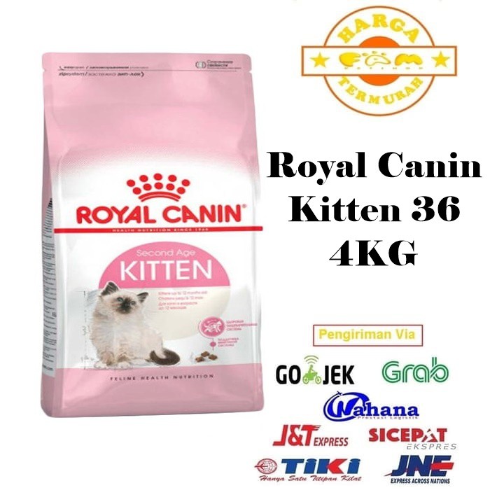 Royal Canin Kitten 36 4Kg - Makanan Kucing (Cat Food)