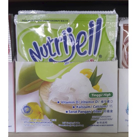 Nutrijell (Rasa Buah dan Coklat) - Nutrijel Jelly