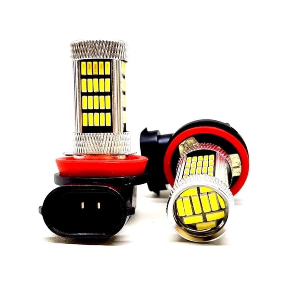 Bohlam Lampu LED Foglamp Kabut Fog Lamp H8 H11 H16 HB4 / 9006 92 Titik Mata SMD Lensa Projector Mobil Motor