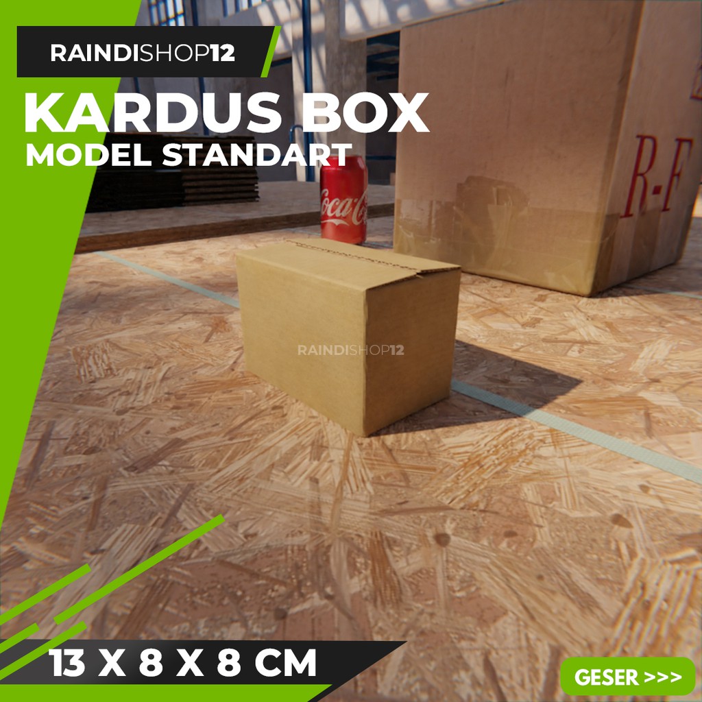 

BOX 13 X 8 X 8 CM KARDUS KOTAK KEMASAN PACKAGING KADO POLOS