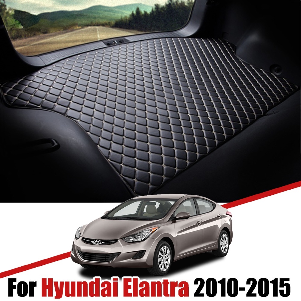 Matras Bagasi Mobil Bahan Kulit Premium Untuk Hyundai Elantra 2010-2015