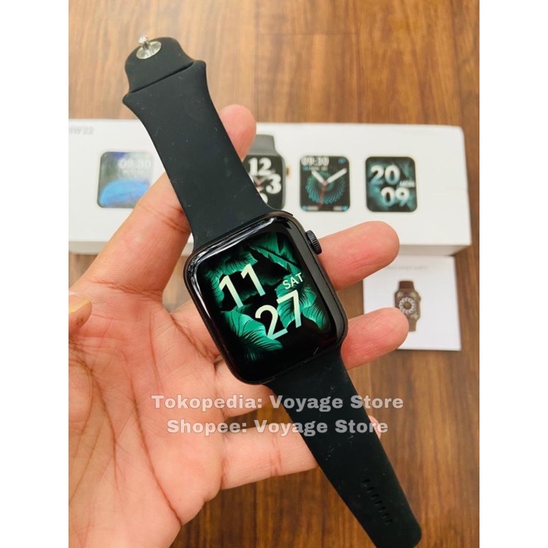 RETINA Display Smartwatch Original HD Screen 1,75 inch GPS Wearfit jam tangan apple series 6 44mm Blood Oxygen sport olahraga