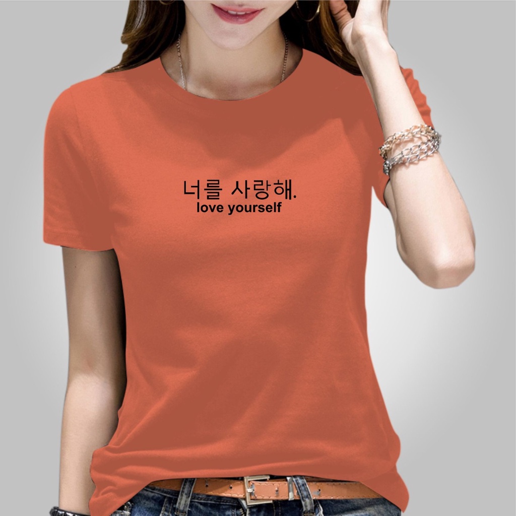 Grajelo baju kaos atasan wanita / kaos cewek simple harian / baju atasan wanita murah - YOURSELF-4