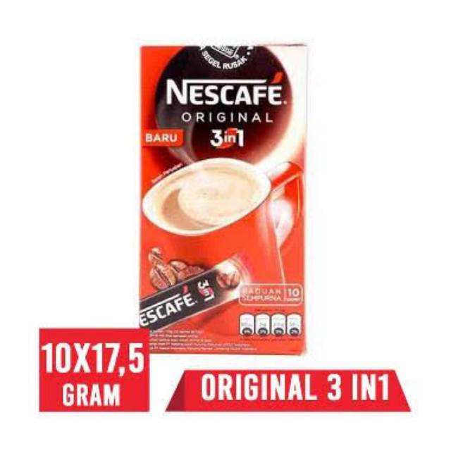 

Nescafe Original 3in1 10's