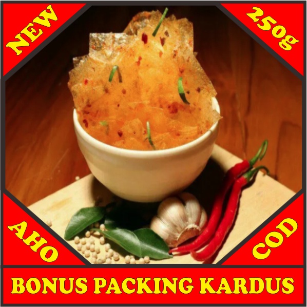 

Keripik Kaca XTRA Pedas 250gr - Aho Snack