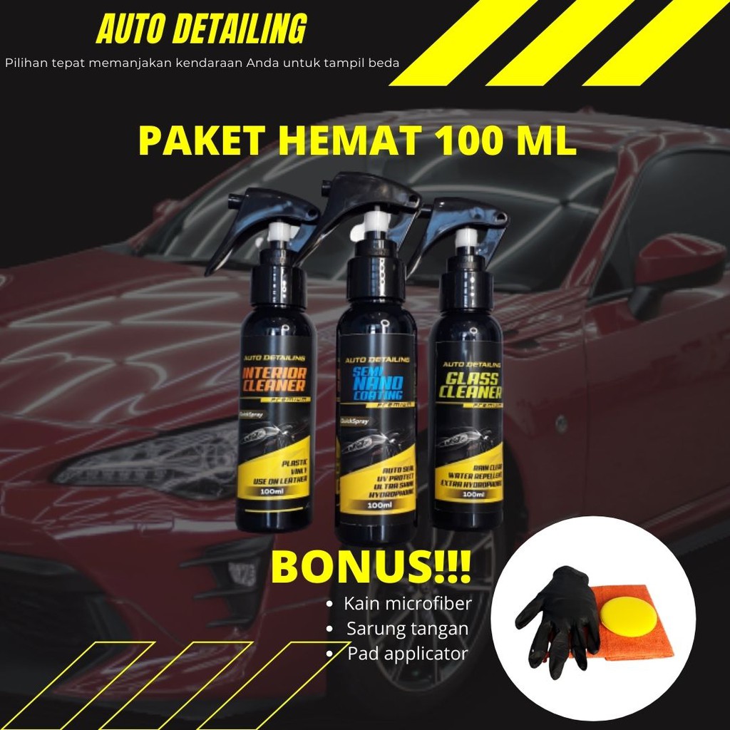 Pembersih Kaca Mobil / Interior Cleaner / Pengkilap Body Mobil